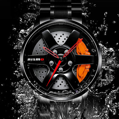 NIBOSI Wheel Rim Mens Watches Top Brand Luxury Sport Car Watch Men Fashion Waterproof Men's Quartz Wristwatch Relogio Masculino