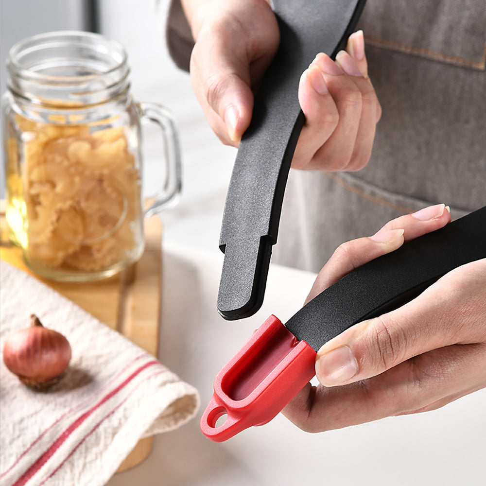 3 In 1 Frying Spatula Clip Silicone Food Clip Frying Steak Pancakes Shovel Slotted Turners