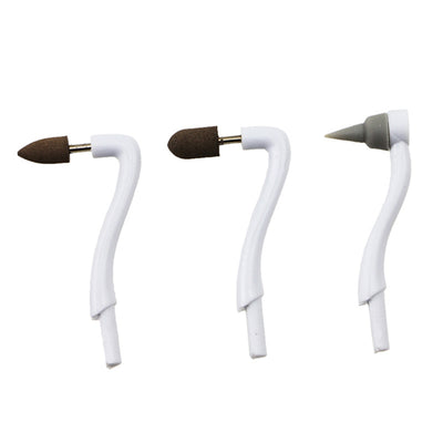 litpackLED sonic vibration electric teeth grinder polishing tooth cleaner removes dental plaque