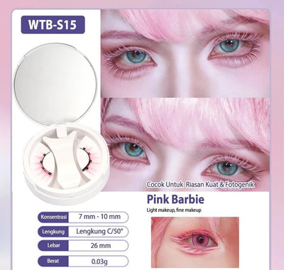 Natural Thick Portable Adhesive Free Eyelash Magnetic Suction Eyelash Style